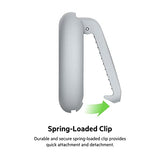 Belkin Apple AirTag Secure Holder with Key Ring – Durable, Scratch-Resistant Case with Open Face & Raised Edges – Protective AirTag Keychain Accessory for Keys